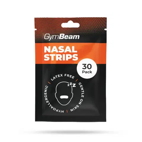 Ostatné príslušenstvo na cvičenie GymBeam Pásky na nos 30Pack