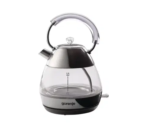 Predlžovacie káble GORENJE K17GPD - Rýchlovarná kanvica 1,7 l 2200W/230V číra/nerez 739690