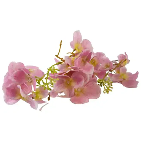 Záhradné dekorácie Hortensia 50 cm ružová  biela A2010141