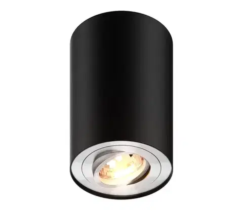Svietidlá Zuma Line 89201-N - Bodové svietidlo RONDOO 1xGU10/50W/230V čierna 89201-N