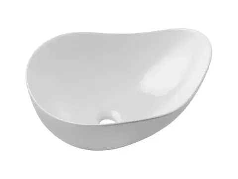 Umývadlá ArtCom Keramické umývadlo CLOUD E-6588 | biely lesk 51 x 39 cm