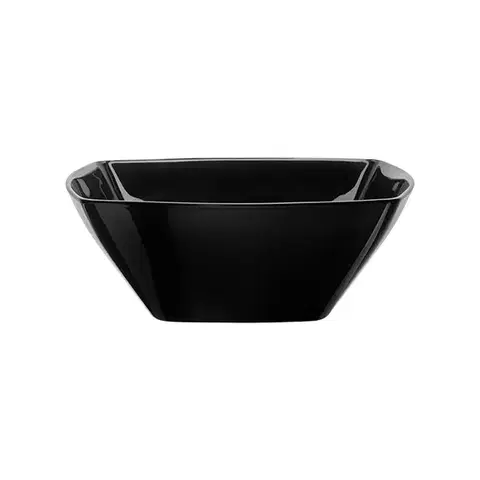 Misky polievka, kompót, šalát MAKRO - Miska 22,2x8,4cm Eclissi Nero, čierna z tvrdeného skla