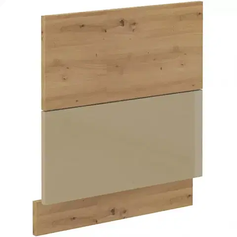 Nábytok do kuchyne a jedálne Artisan predná stena umývačky cappuccino lesk 570X596