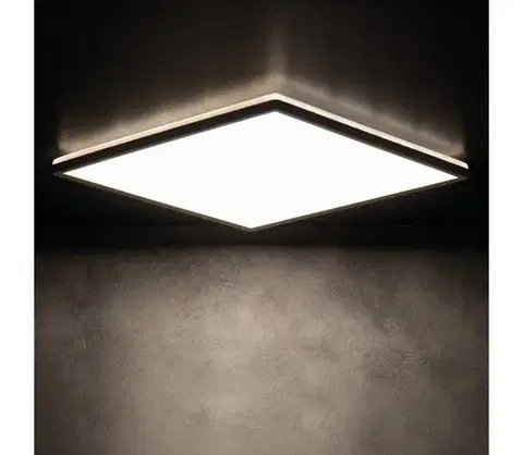 Svietidlá  31535 - LED stropné svietidlo AZPO LED/22W/230V 42x42 cm IP54 čierne 31535