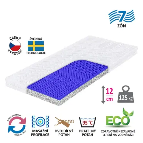 Matrace Matrac s poťahom IDEA REKO 90x200x12