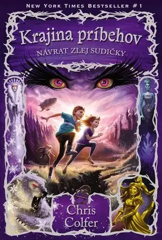 Fantasy, upíri Krajina príbehov 2: Návrat Zlej sudičky, 2. vydanie - Chris Colfer,Chris Colfer,Marína Gálisová