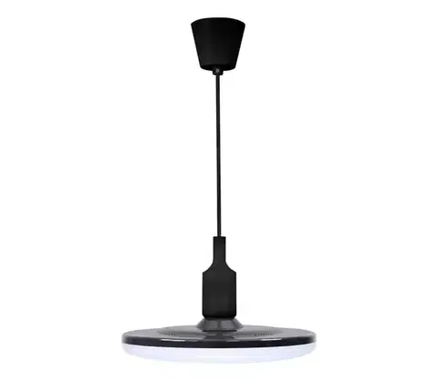Svietidlá  LED Závesné svietidlo KIKI 1xE27/15W/230V čierne 308122