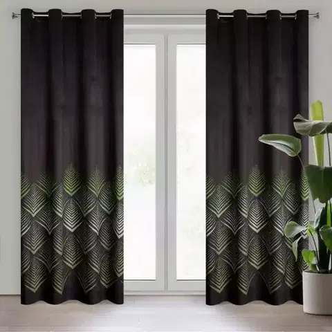 Závesy do spálne Záves ANGELINA 140X250 na priechodkách 387300
