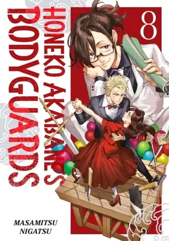 Beletria - ostatné Honeko Akabane's Bodyguards 8 - Masamitsu Nigatsu