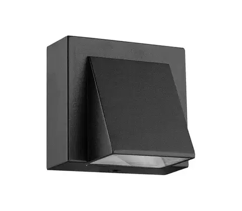 LED osvetlenie Prezent  - LED Vonkajšie nástenné svietidlo NAUTIC LED/3W/230V IP44 čierna 