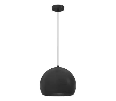 Svietidlá  Luster na lanku SOOL 1xE27/15W/230V priemer 27 cm čierny 1241