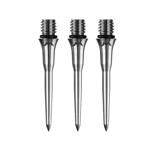 Hroty na šípky Hroty Mission Titan Pro Ti Conversion Points Smooth Silver 26 mm 3 ks