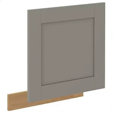 Dvierka a čelá zásuviek pre kuchynske skrinky Dvierka na umývačku Luna claygrey/artisan 570x596