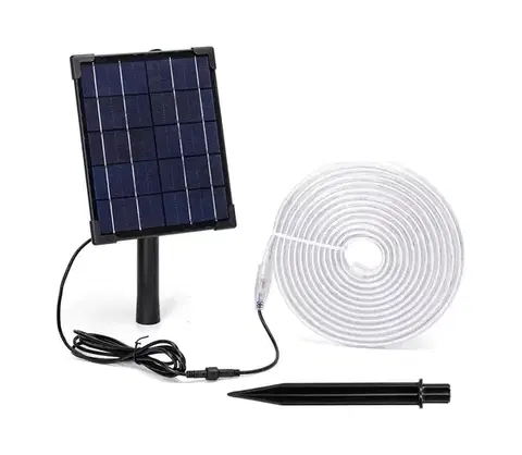 LED osvetlenie  B.V.  - LED RGB Stmievateľný solárny pásik LED/5W/3,2V 5+2m IP65 + DO B10201NY9