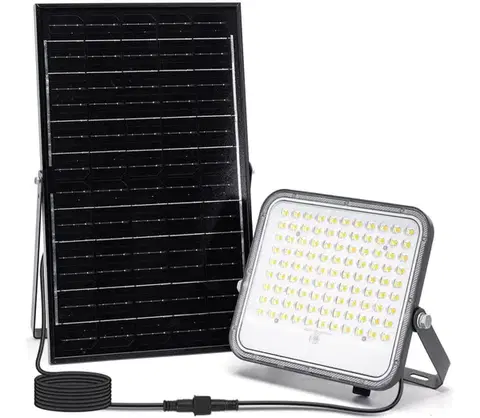 LED osvetlenie  B.V.  - LED stmievateľný solárny reflektor LED/150W/3,4V IP66 + DO B1020133K