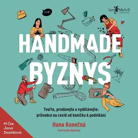 Ekonómia, manažment, marketing Jan Melvil Publishing Handmade byznys