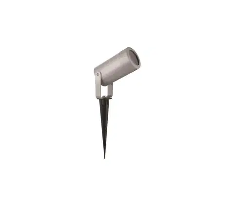 Záhradné lampy Eurolamp Vonkajšia lampa 1xGU10/5W/230V IP65 šedá 145-82022