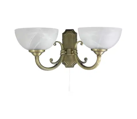 Svietidlá Rabalux 8542 - Nástenné svietidlo MARLENE 2xE14/40W/230V