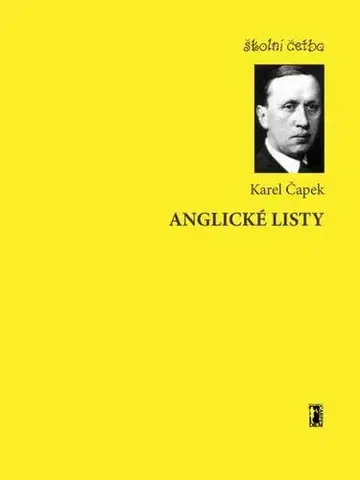 E-knihy Anglické listy - Karel Čapek