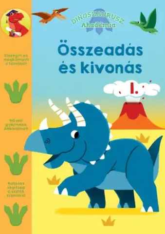 Pre deti a mládež - ostatné Dinoszaurusz Akadémia - Összeadás és kivonás 1.