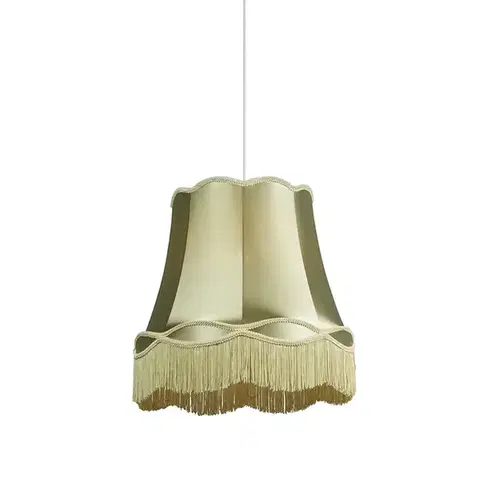 Závesné svietidlá Retro závesné svietidlo zelené 45 cm - Granny