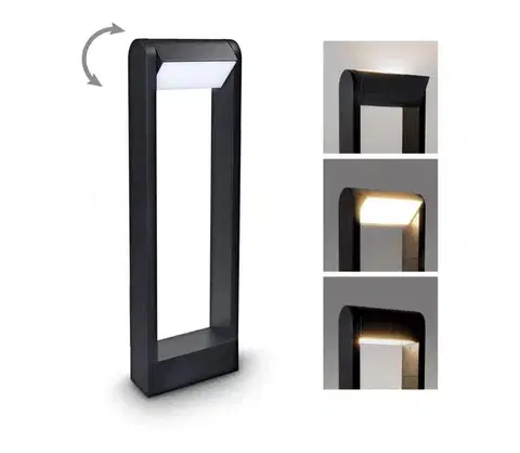 Záhradné lampy BRILAGI - LED Vonkajšia lampa CROTONE LED/7W/230V IP54 50 cm WO-HR60441-2-500-OEM