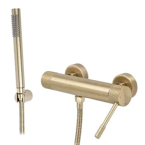 Kúpeľňové batérie REA - Sprchová batéria Venti Brush Gold REA-B9792