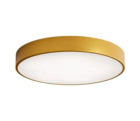 Svietidlá  Stropné svietidlo so senzorom CLEO 5xE27/24W/230V pr. 60 cm zlaté 5907623622013