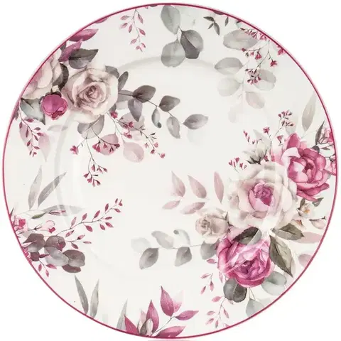 Taniere Banquet Keramický dezertný tanier Rose 19,3 cm