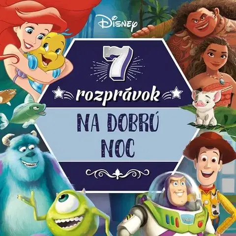 Rozprávky Disney - 7 rozprávok na dobrú noc - neuvedený,Veronika Baluchová
