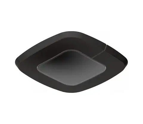 Svietidlá Steinel 082260 - Prezenčný hlásič IR QUATTRO SLIM XS-E KNX-3 čierna 082260