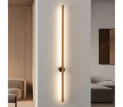 Svietidlá BRILAGI - LED Nástenné svietidlo WOODY LINE LED/12W/230V 120 cm dub 8590828607342