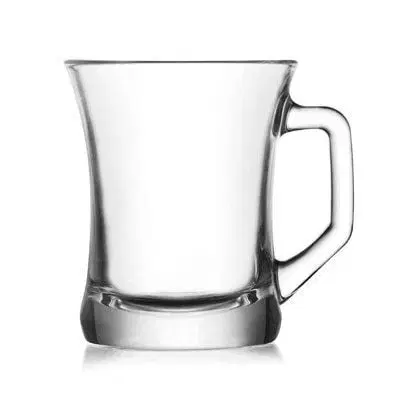 Hrnčeky a šálky Kinekus Hrnček na čaj, kávu, sklenený, 225ml, ZEN LAV, sada 6ks