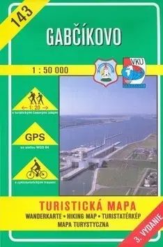 Turistika, skaly Gabčíkovo - TM 143 - 1:50 000