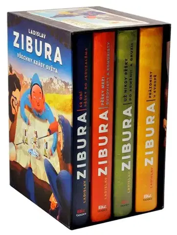 Cestopisy Ladislav Zibura: Všechny krásy světa (čtyřbox) - Ladislav Zibura