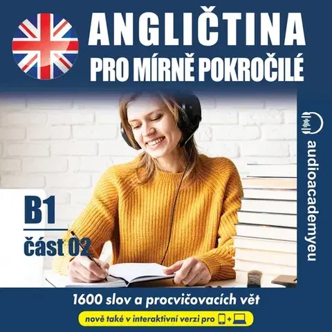 Jazykové učebnice - ostatné Audioacademyeu Angličtina pro mírně pokročilé B1 – část 02