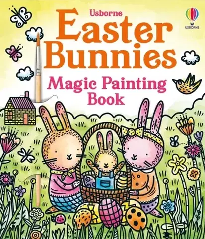 Pre deti a mládež - ostatné Easter Bunnies Magic Painting Book - Kimberley Kinloch