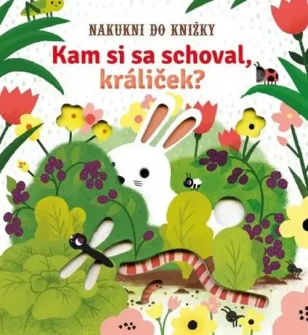 Leporelá, krabičky, puzzle knihy Kam si sa schoval králiček? Nakukni do knižky - Sam Tamplin