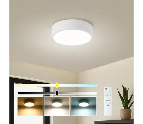 Svietidlá Brilagi - LED stmievateľné svietidlo POOL LED/18W/230V 3000-6000K 20 cm biele + DO BRI543