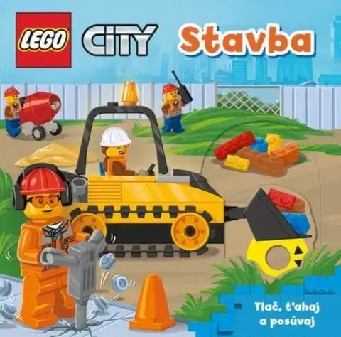Leporelá, krabičky, puzzle knihy LEGO CITY: Stavba