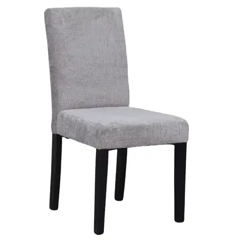 Čalúnené stoličky Stolička Lucien mini 12660 sivá