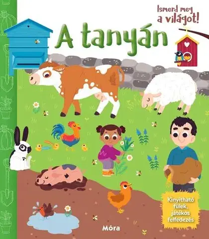 Leporelá, krabičky, puzzle knihy Ismerd meg a világot! A tanyán