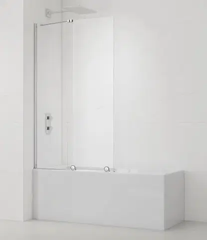 Sprchové dvere Vaňová zástena SAT Walk-In Xmotion 150x117,5 cm chróm SATWIXMVZ150 SATWIXMVZ150