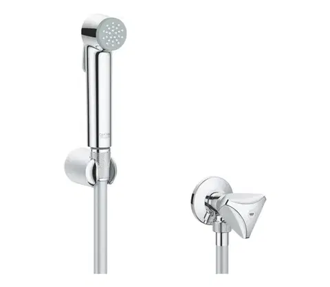 Svietidlá GROHE 26357000 - Nástenná sada s rohovým lom, lesklý chróm 26357000