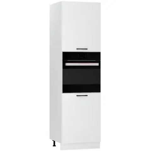Kuchynské skrinky stojace Skrinka do kuchyne  Kate d60pk 2133 pl biely hrášok