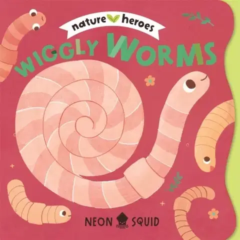 Leporelá, krabičky, puzzle knihy Wiggly Worms - Squid