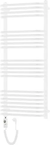Radiátory do kúpeľne MEXEN/S - Apollo radiátor + vykurovacia tyč 1210 x 550 mm, 600 W, biela W117-1210-550-2600-20
