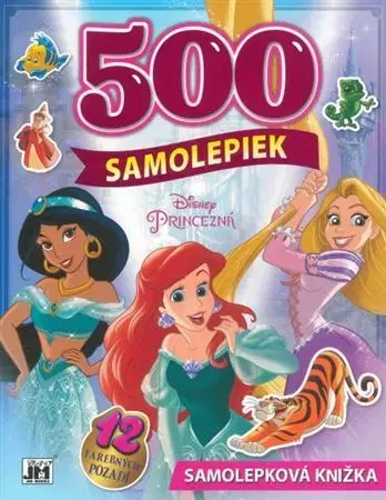Nalepovačky, vystrihovačky, skladačky Princezné - 500 Samolepiek