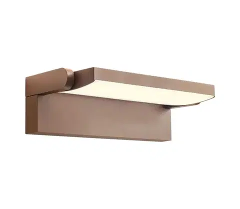Svietidlá Redo 90716 - LED Vonkajšie nástenné svietidlo FLIP LED/40W/230V IP54 hnedá 90716