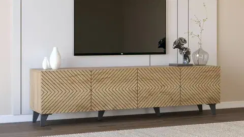 TV stolíky MOLLY 2 TV stolík, dub Artisan